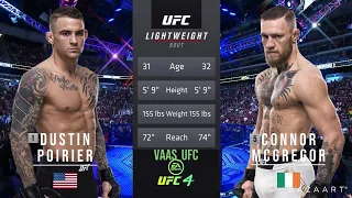 Dustin Poirier vs Conor Mcgregor 3 Full Fight