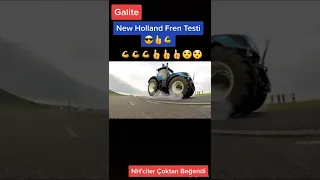 New Holland fren testi. 💪💪😯😯🔥🔥#shorts #traktor #newholland #masseyferguson #traktör #araba #bmw