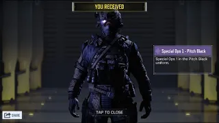 Unlocking Special Ops 1- Pitch Black in Call of Duty Mobile