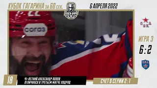 Кубок Гагарина 2022 за 60 секунд - 06 апреля