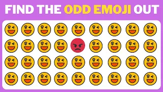 Find the ODD One Out  | Easy, Medium, Hard Levels Quiz #fungame #emojichallenge