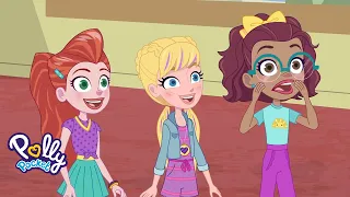 Polly Encounters an Evil Bookworm! | Polly Pocket Season 3: Magic Locket Adventures