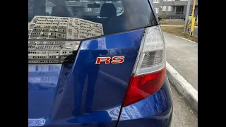 Honda Fit RS! Городская авто-зажигалка!