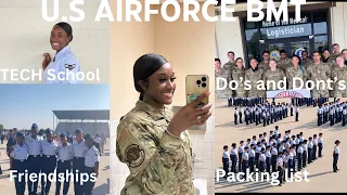U.S Air Force Basic Training |Tech School