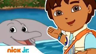 Гоу, Диего, Гоу! | Диего спасает речного дельфина 🐬| Nick Jr. Россия