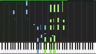 Happy Birthday to You Piano Tutorial Synthesia    Piano Man