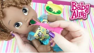 Baby Alive My Baby All Gone Doll Feeding with Fake Snow Food in NEW Kenmore Toy Mixer Unboxing