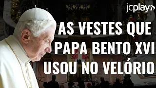 ADEUS a BENTO XVI: VESTES do PAPA EMÉRITO chamam atenção em VELÓRIO