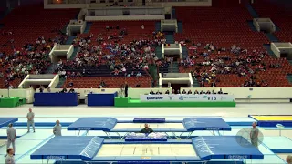 MANGELE Onke (RSA) - 2018 Trampoline Worlds, St. Petersburg (RUS) - Qualification Trampoline R2