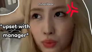 momo needs to be nicer to her new manager... (ft. *deep* voice in japanese)