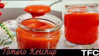 Homemade Tomato Ketchup - Just Like the Famous Brand | TFC Sweet Spicy n Tangy Sauce