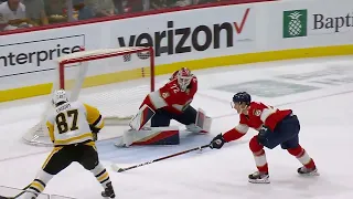 Sergei Bobrovsky's amazing save on Crosby, Panthers scores right after it (4 mar 2023)