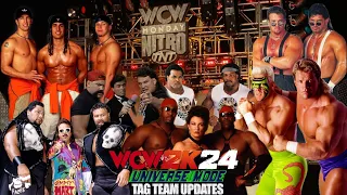 WCW 2K24 Tag Teams Update (WWE Universe Mode) (WWE 2K24)