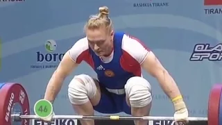 2013 European Weightlifting Championships, Women 69 kg  Тяжелая Атлетика. Чемпионат Европы