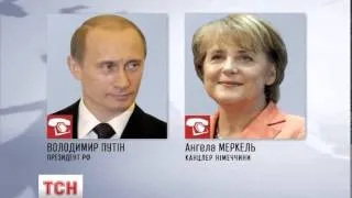 Ангела Меркель по телефону закликала Путіна вплинути на ситуацію в Україні