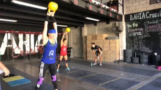 LIVE: "FAT AMY" CrossFit WOD - 12:49 Rx at Bahia CrossFit