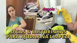 AS MELHORES DICAS E MISTURINHA PARA FACILITAR NA LIMPEZA DOMÉSTICA