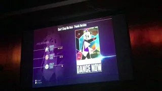 Just Dance 2017 Panda Version Don’t Stop Me Now (Wii)