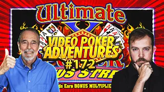 Ultimate X Bonus Streak Fun + Super Draw 6 Card! Video Poker Adventures 172  •  The Jackpot Gents