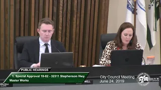 Madison Heights City Council Meeting - June 24, 2019