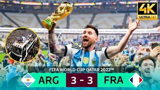 LIONEL MESSI & ARGENTINA WON THE TROPHY IN THE BEST AND MOST SHOCKED WORLD CUP FINAL OF ALL TIME