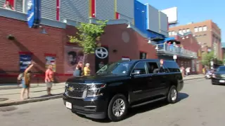 Paul McCartney arrives at Fenway 7/17/16