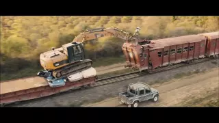 Skyfall - Opening Scene: Train Fight with Digger (1080p)