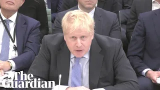 Boris Johnson gives evidence in 'partygate' inquiry – watch live