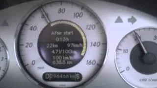 Mercedes E220 cdi w211 fuel consumption