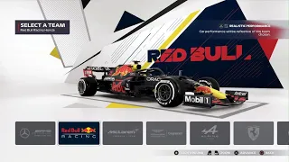 Time trial menu music - F1 2021