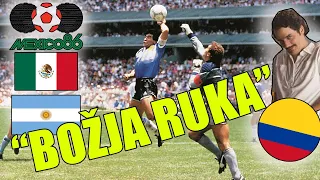 🏆SP MEKSIKO 1986🏆 BOŽJA RUKA MARADONA I UKRADENO SVJETSKO