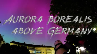 AURORA BOREALIS ABOVE GERMANY