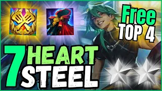 7 HEARTSTEEL Gives You So Much Loot That You Can't LOSE LP! | TFT Set 10 PATCH 14.1