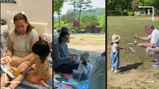 러시아 할아버지와 할머니&한국 손녀 일상 브이로그. 국제 가족