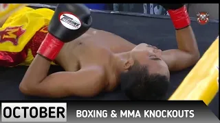 Boxing & mma knockouts | October 2021 Week 1