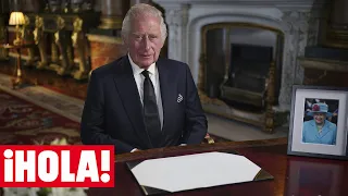 El rey Carlos III pronuncia su primer discurso como soberano