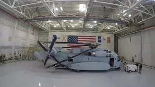 Sikorsky CH-53K Automatic Rotorblade and Pylon Folding System | 2minutes