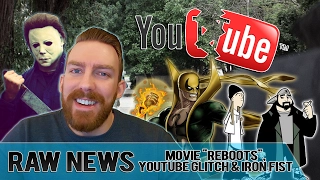 Raw News: Jay and Silent Bob Reboot, Halloween, Youtube Glitch & Iron Fist Trailer!