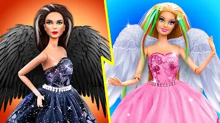 Barbie Arco-iris VS Barbie das Trevas / 10 DIYs para Bonecas Barbie