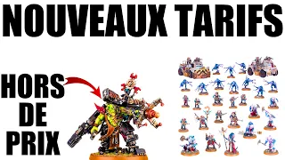 LE BIG MEK ORK EST HORS DE PRIX, C'EST DE L'ABUS ! LE PRIX DES BATTLEFORCES ET NOUVEAUX CODEX !