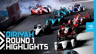 Race Highlights | 2021 Diriyah E-Prix Round 1 | NIGHT RACE!