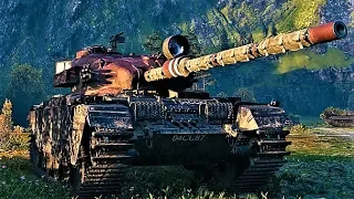 World of Tanks Centurion Action X - 10,5K Damage, 8 Kills (1 vs 5)| Best tank battles