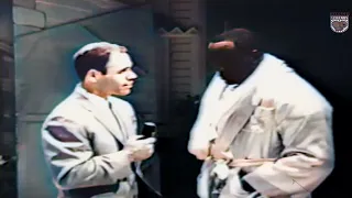 RARE Sonny Liston Interview before the first Ali fight 1964 in Color