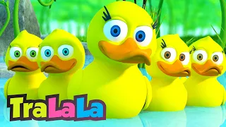 🦆 Rățuștele mele pe apă s-au dus | Oac, oac, diri-diri-dam - MIX TOP TraLaLa | Cântece Copii