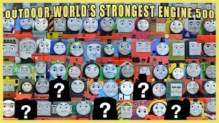 NEW OUTDOOR WORLD’S STRONGEST ENGINE 500: Thomas and Friends Welcome New Mystery Engines