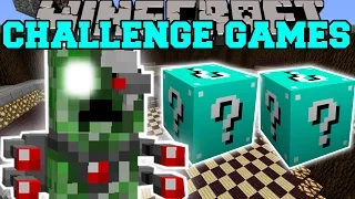 Minecraft: ROBOT ALIEN CHALLENGE GAMES - Lucky Block Mod - Modded Mini-Game