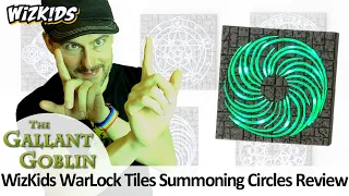 WarLock Tiles: LED Summoning Circles Review - WizKids Prepainted Miniature Terrain