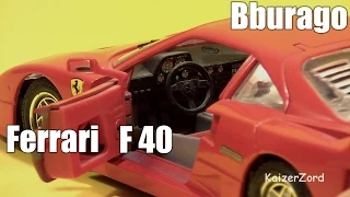 Ferrari F40  Die-cast Modell Bburago 1:24