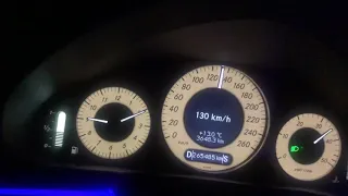 0-200km/h In AMG-Tuned Mercedes-Benz E420 CDI: ACCELERATION-AUTOBAHN