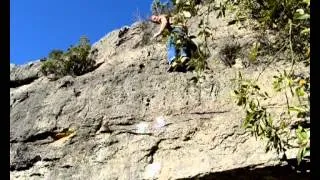 escalada boulder Mas elena les abelles nº13 6c+.avi